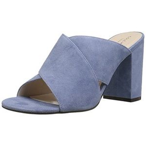 Cole Haan Blue Suede Gabby Sandal
